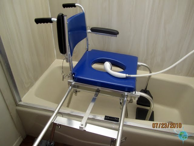 Go Mobility Solutions Portable Commode Shower Chair