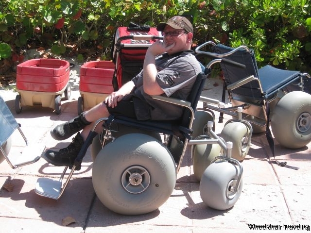 castaway cay sand wheelchairs