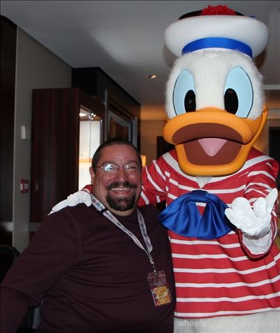 Me with Donald Duck