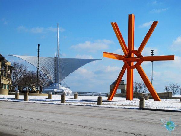 Milwaukee Art Museum (Winter)