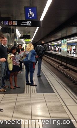 Barcelona Metro Station