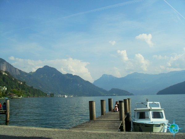 Wheelchair Walk at Weggis to Vitznau Lake Lucerne