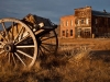 One of the most interesting ghost towns in America is Bodie.  This picture was taken just after sunrise.