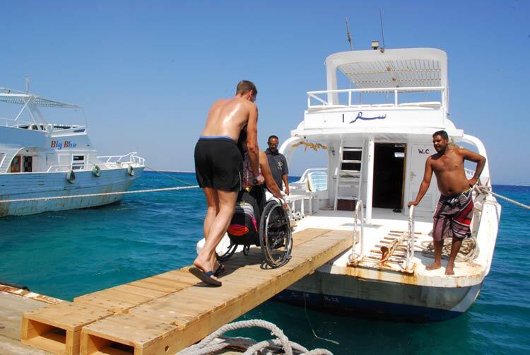 Egypt: Accessible Adapted Scuba Diving