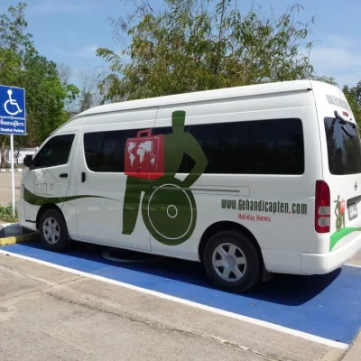 Thailand Wheelchair Accessible Minivan and Driver