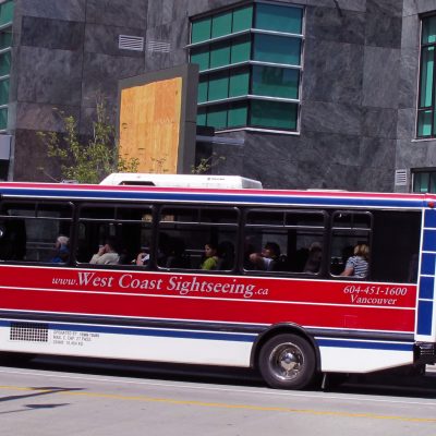 Whistler, British Columbia Tour Bus