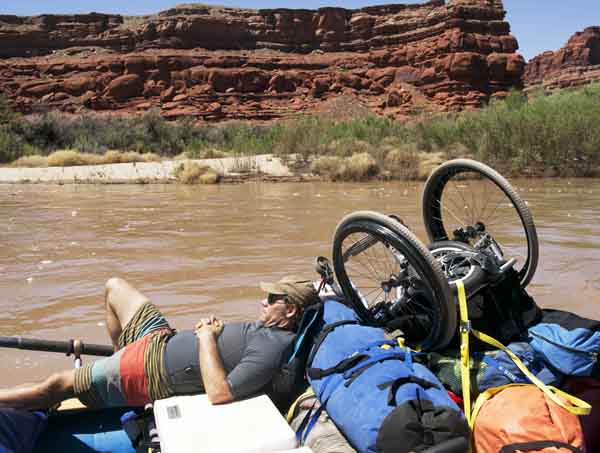 Rafting the Colorado River with a Wheelchair