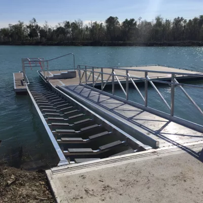 Adaptive Docks for Kayaks, Canoes + Boats