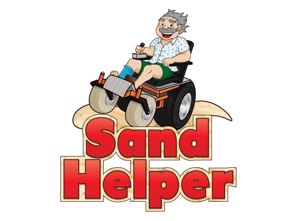 Sand Helper: Power Beach Wheelchairs