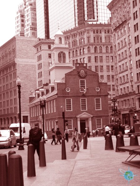 The location of the Boston Massacre