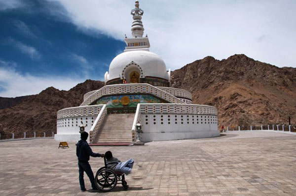 The Shanti Stupa