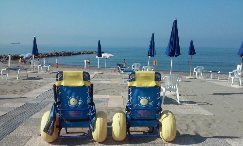 Liguria - Accessible beach