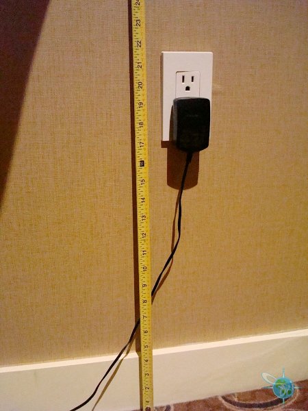 outlet height