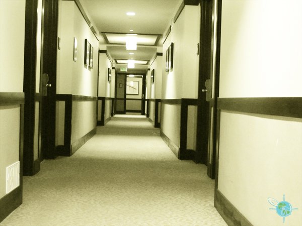 Hallway to rooms