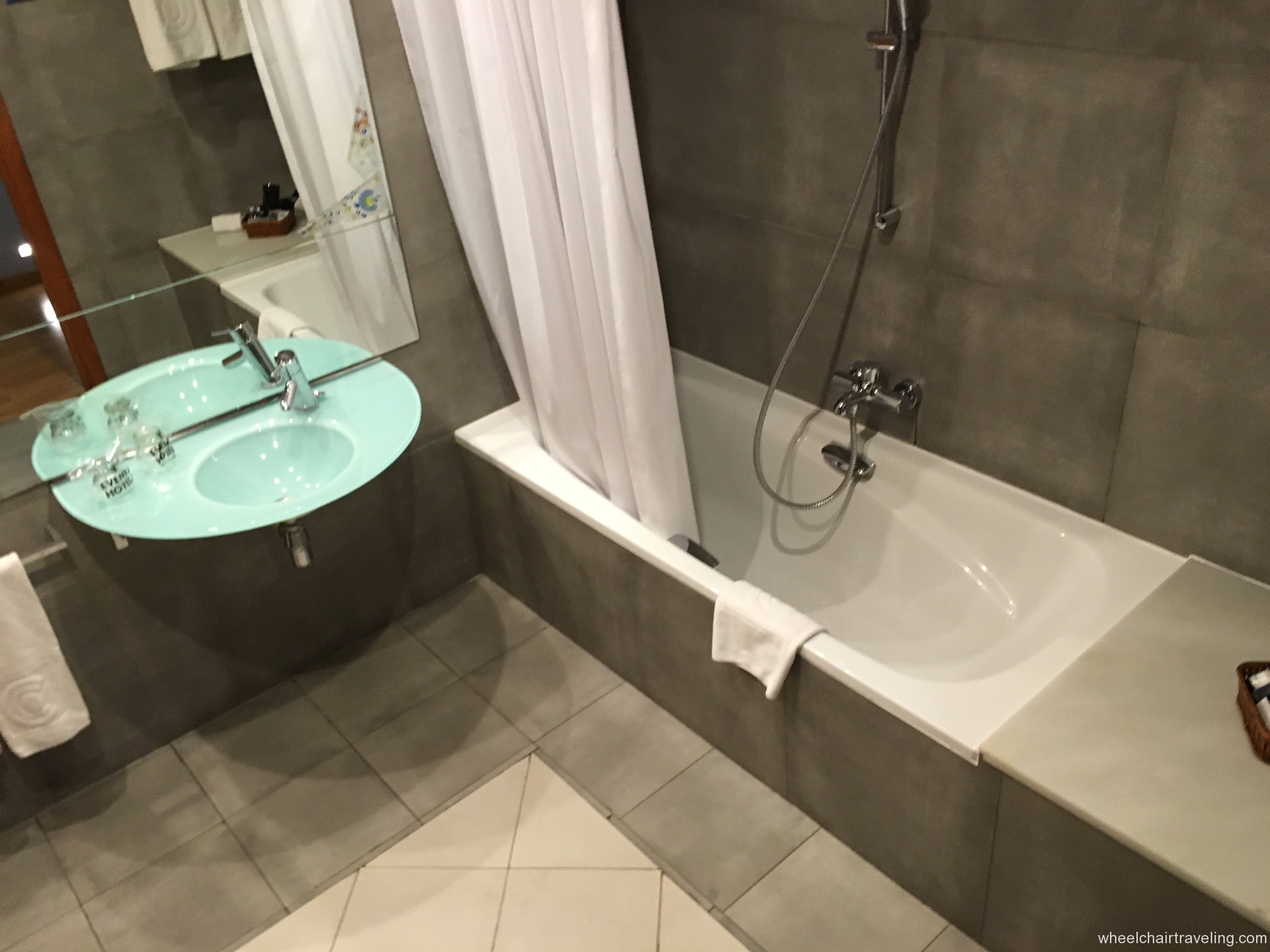 Barcelona hotel bathroom sink