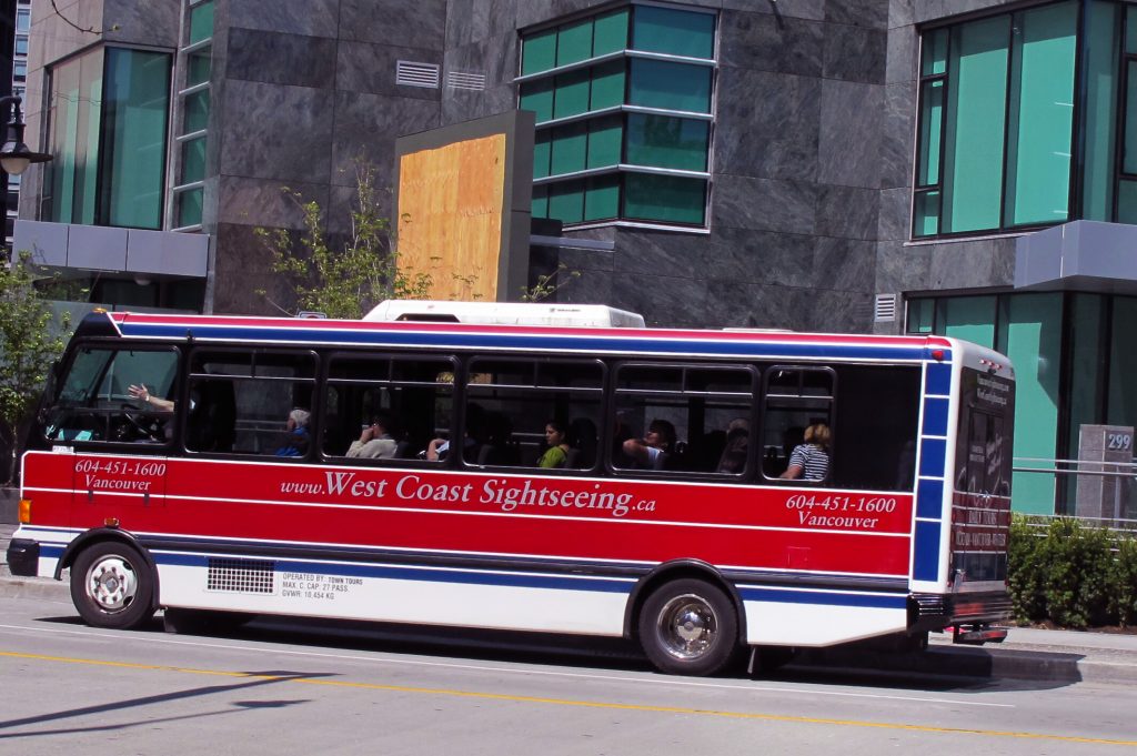 Whistler, British Columbia Tour Bus