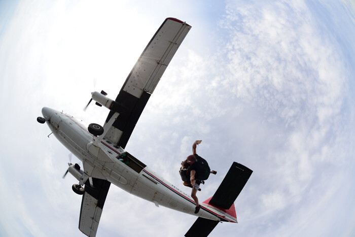 California: Skydiving without My Wheelchair