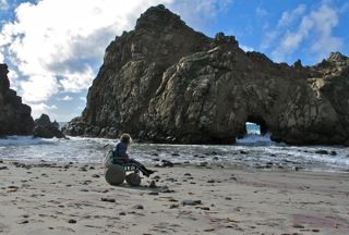 CA Coast: Pfeiffer Beach at Big Sur Access