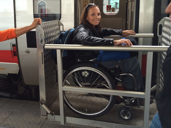 Eurostar + Eurail Train Travel by Wheelchair